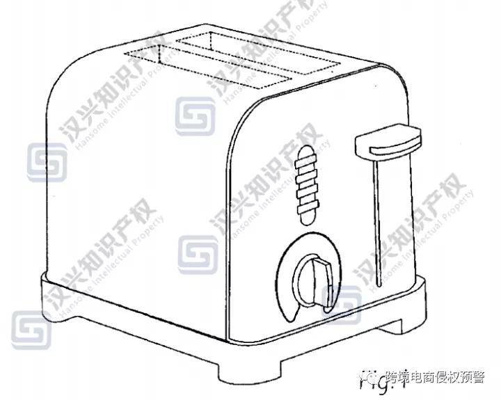 跨境电商防侵权预警9:烤面包机在美国市场的外观专利检索分析_产品