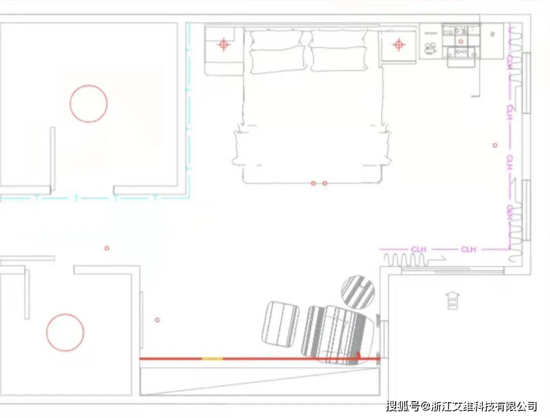 【艾维科技】卧室无主灯,精致的设计,有档次有气质