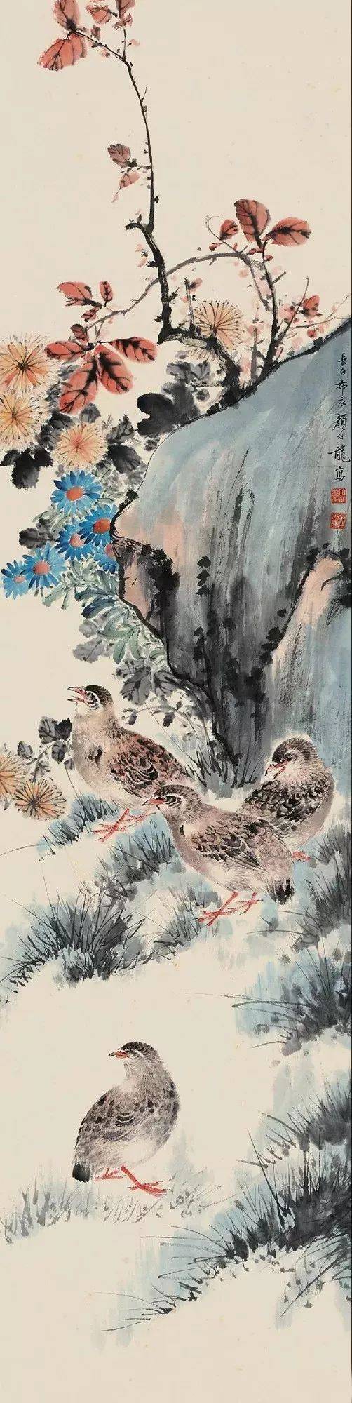 岁岁平安盘点国画中的那些鹌鹑