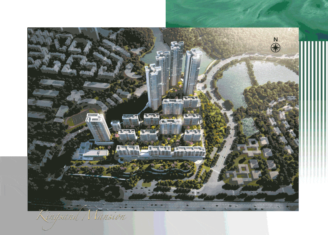 小高层产品,保证了小高层每一户都可近距离享受绝佳视野,风从湖面而来