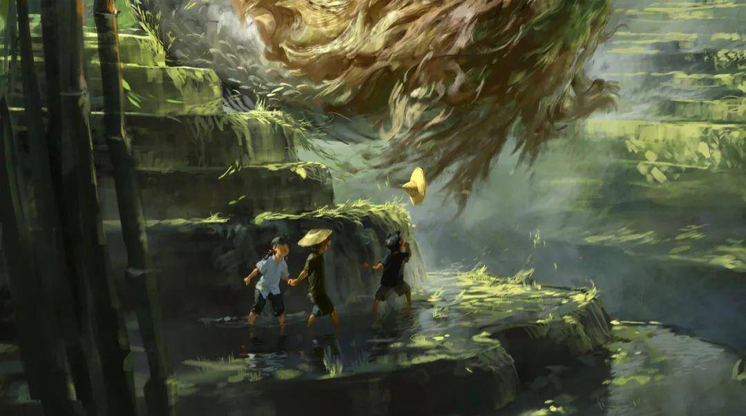原创一幅画18万23岁天才少年画作刷屏抖音网友跪着看完