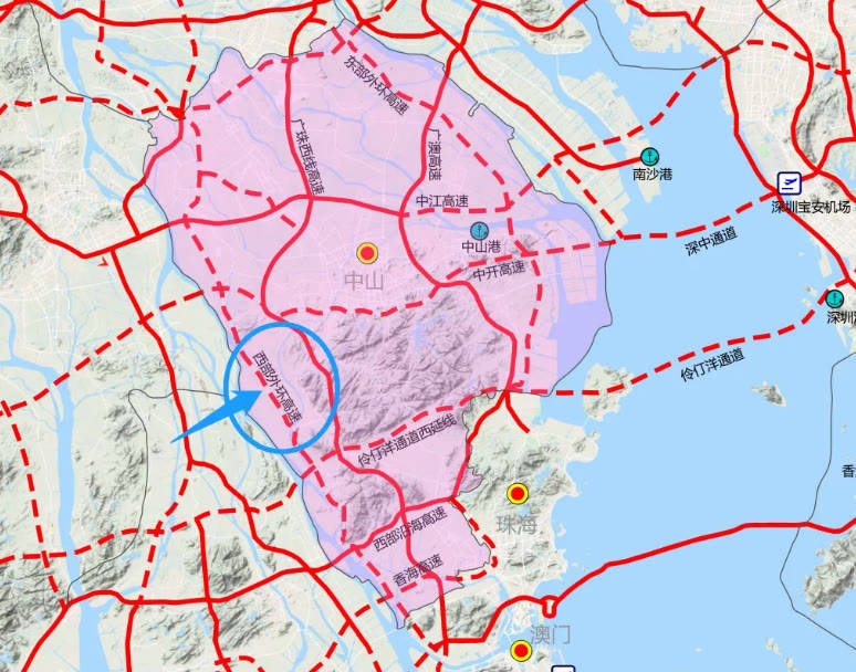 早在今年的8月份,中山西环高速大涌至板芙路段的路面工程已经正式拉开