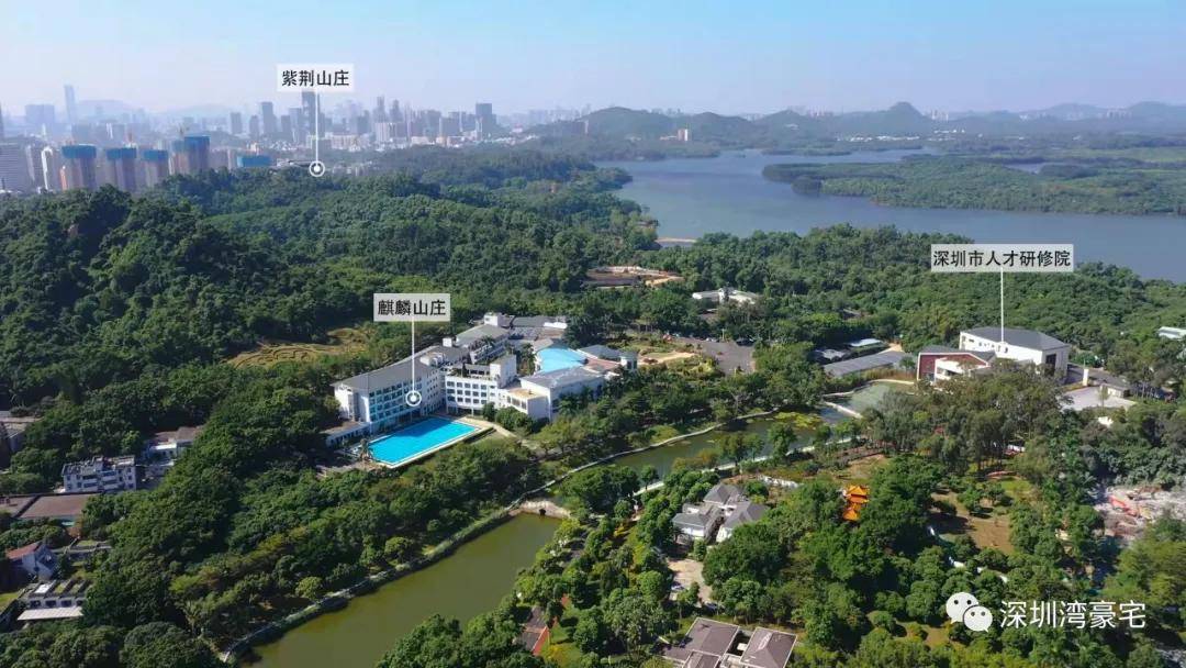 湖国际科教城,毗邻西丽高尔夫球场,同地块住宅麒麟公馆"全深圳最高