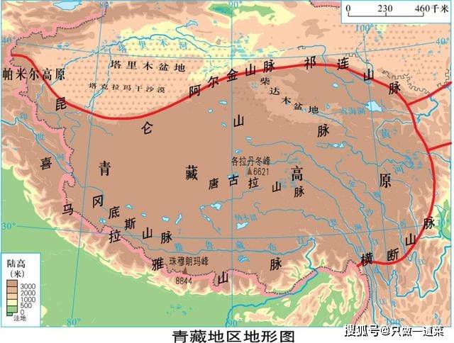 青藏高原下或存在地下海面积约10至15万平可能有未知物种