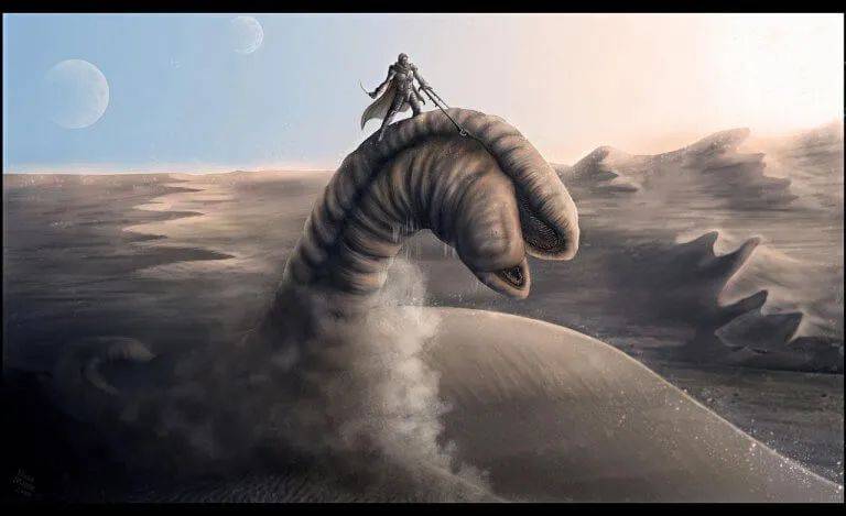 原创《沙丘》的关键生物"沙虫"介绍,全面暸解它的生态与相关文化