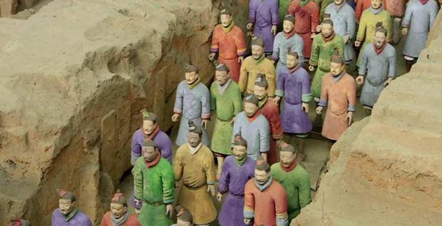 兵马俑颜色还原后,整个世界都为之轰动,有一种颜色至今难以复原