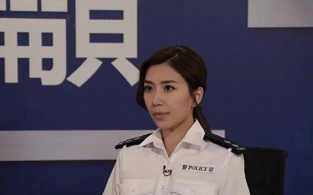 黄智雯成为tvb新一代御用女警,9年演8次警察,这还不是