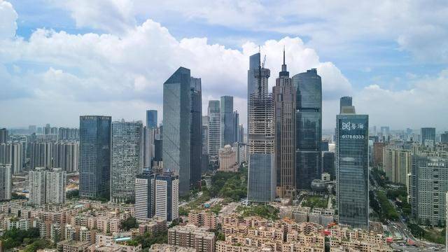 原创不可错过的绝美高空风景,广州版曼哈顿,夕阳装点城市的高楼