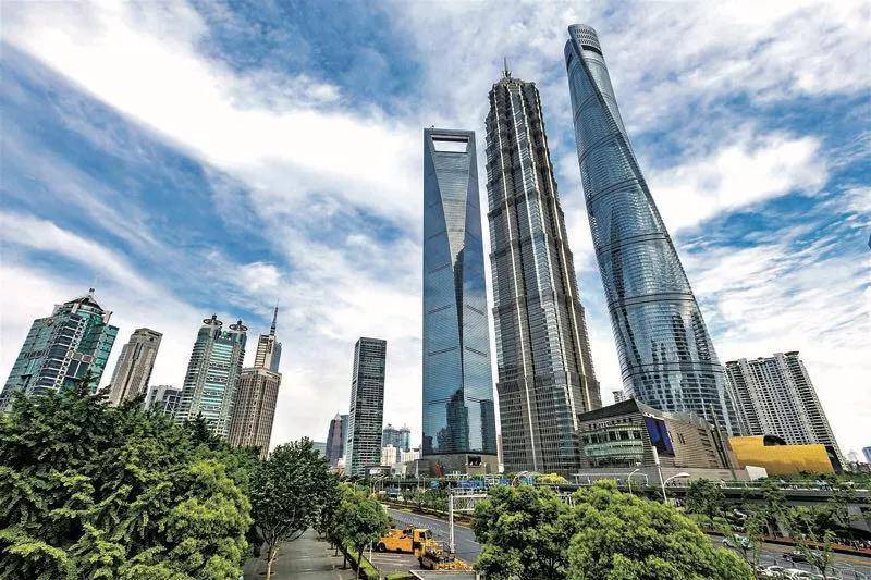 上海高楼林立图片高楼林立
