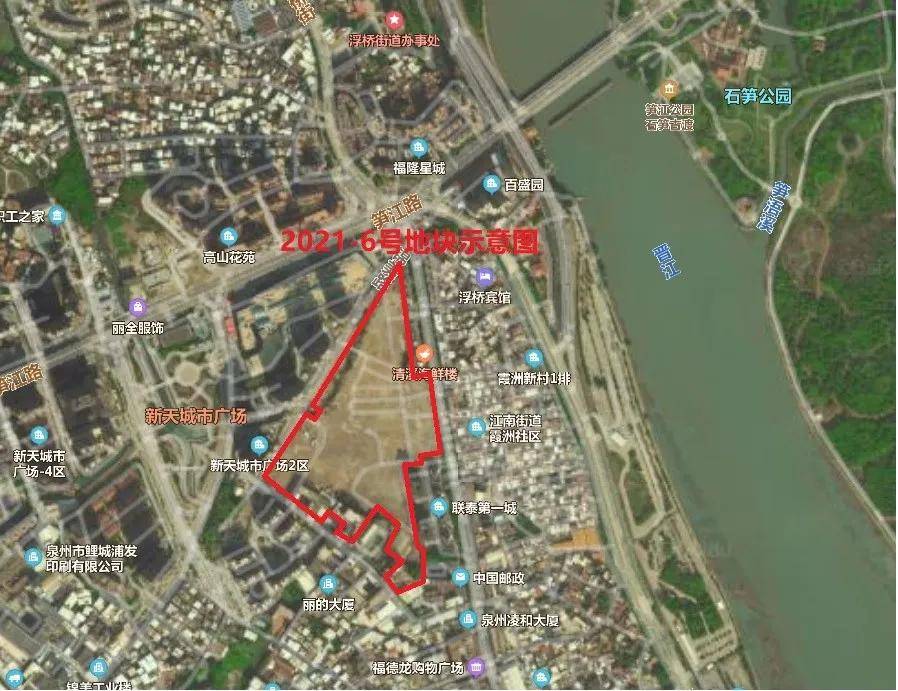 泉州江南约159亩商住地块规划公开!或建