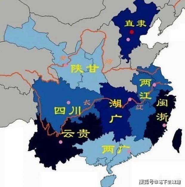 原创清朝湖广总督与两广总督里的广是指同一个地方吗