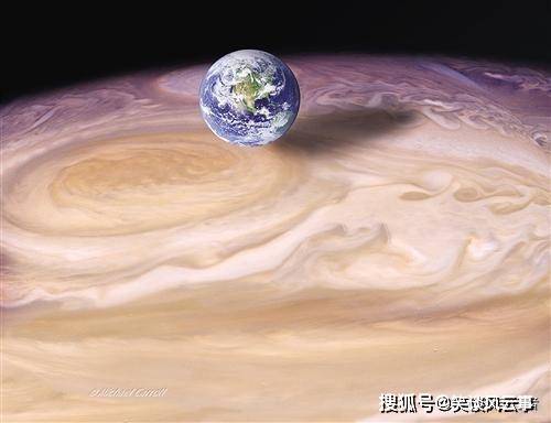 内部结构复杂的木星大红斑可以一口吞噬地球?科学家深入解析原因