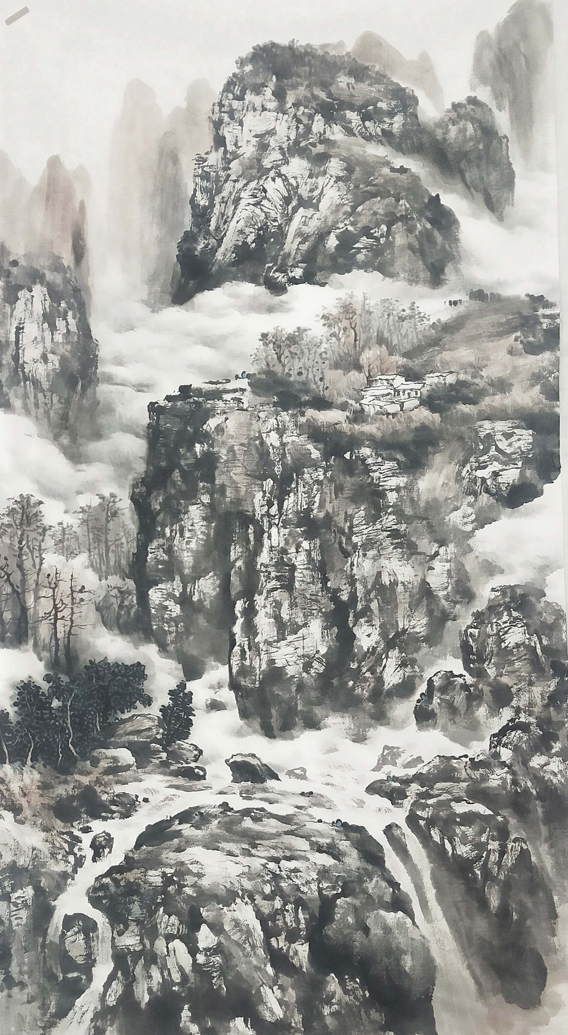 「翰墨名家」画家白云龙艺术作品赏析_山水