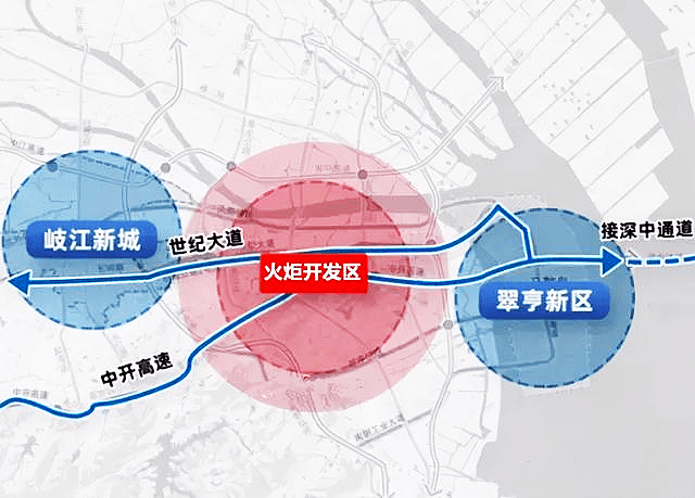 深中通道深圳出入口位置位于深圳哪里?受益楼盘总共有