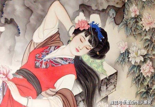 画家夫妇合作《探春图》,12幅古装女子,卖出1600万