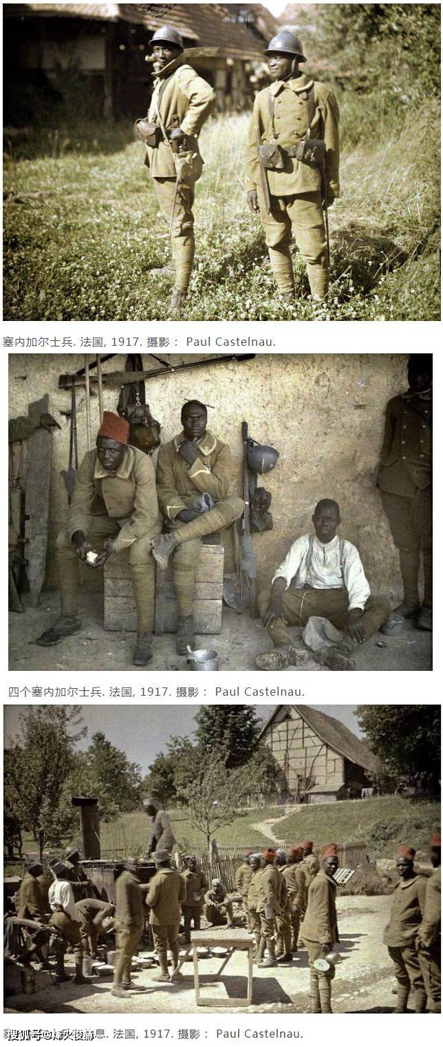不过在1914年,北非轻步兵团刚刚到达欧洲战场时就遭到了重创,其中的