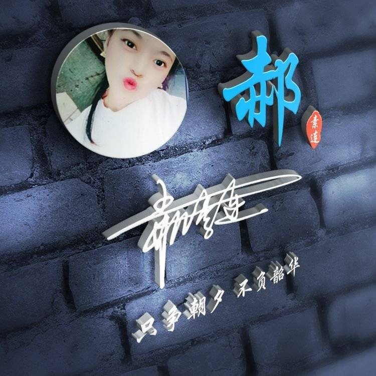 2021年最火的姓氏头像,最新3d高端精致签名头像,祝你