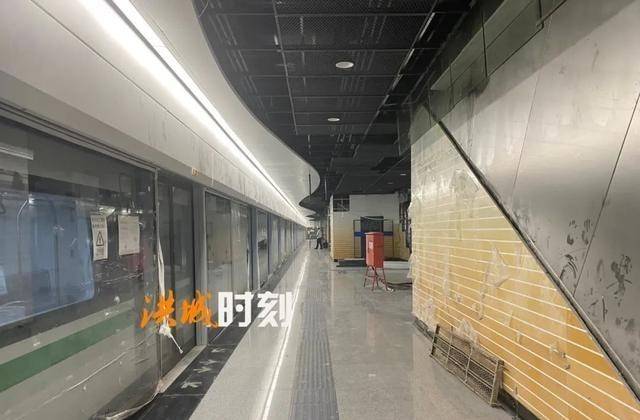 南昌地铁4号线最深地铁站!坛子口站实景出炉!洪城市场内景曝光
