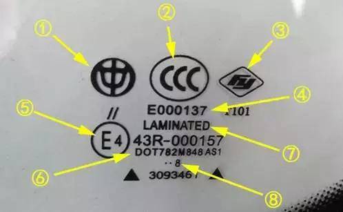 汽车玻璃中的这些代码都说明了什么?_搜狐汽车_搜狐网