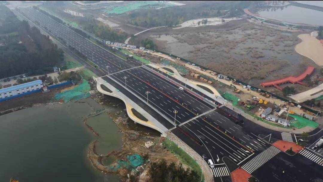 济宁高新区海川路桥顺利通车