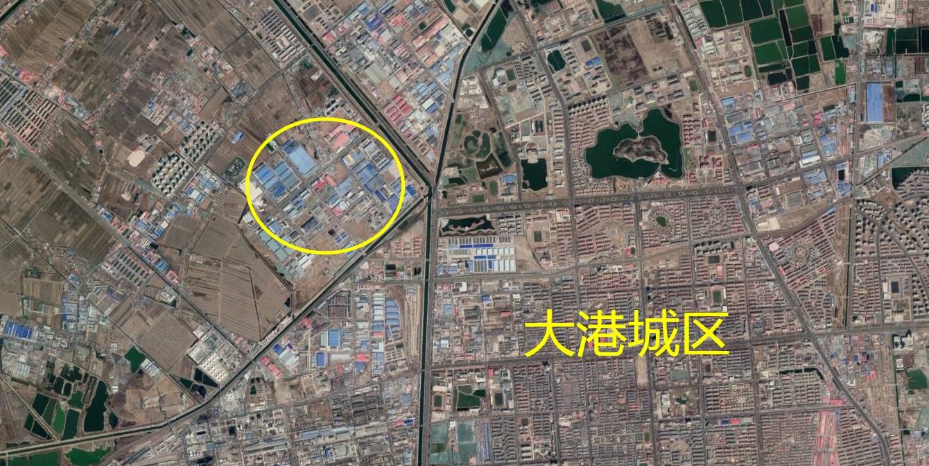 原创洞悉天津滨海新区的火灾地点两区交界处距离大港城区并不远