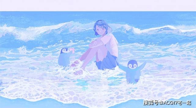 p站画师推荐清新淡雅日本画师tabi的二次元插画作品