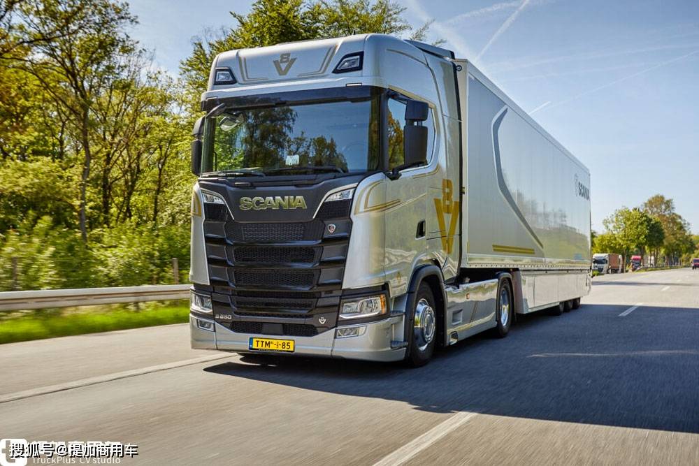 配v8发动机的斯堪尼亚卡车就要来到国内了超强配置性能提前看