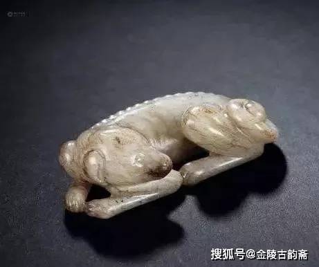 宋代玉狗