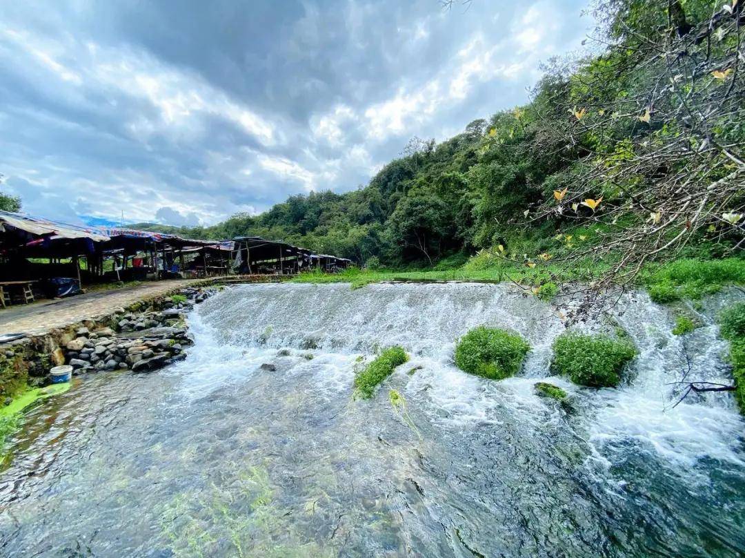 坐标:腾冲市区叠水河景区 03 黑鱼河