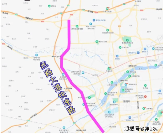 洛阳丝路大道这段将进行升级改造