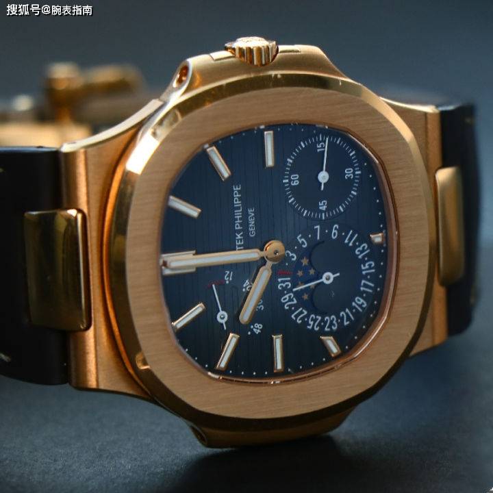 奢华运动腕表百达翡丽鹦鹉螺5712r玫瑰金款最新价格