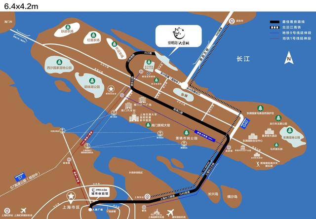 崇明岛大爱城位于崇明岛北大门,属于上海金圈范围内,生态环境好的,不