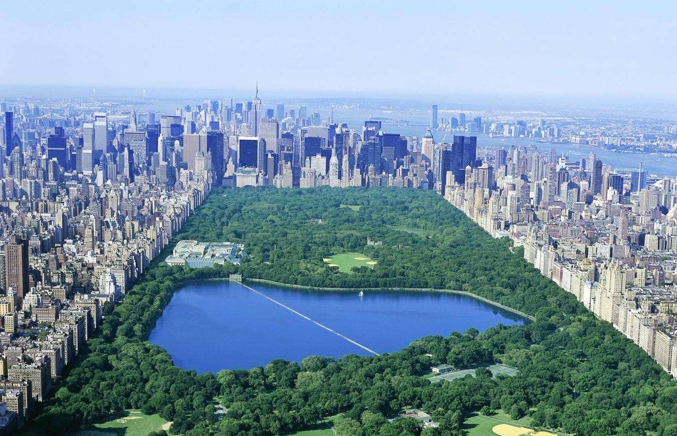 原创上海市中心最大的绿地初见规模达到纽约中央公园的效果还需努力