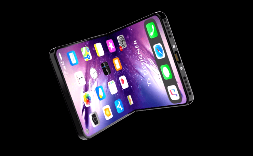 iphoneflip渲染图折叠屏18英寸副屏对果粉来说是迟到的惊喜