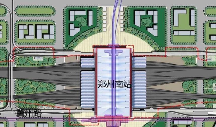 郑州有一座火车站,正在建设,未来或可比肩郑州东站_大