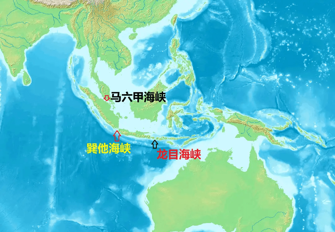 马六甲海峡若被封锁就无路可走吗其实还能走龙目海峡和巽他海峡