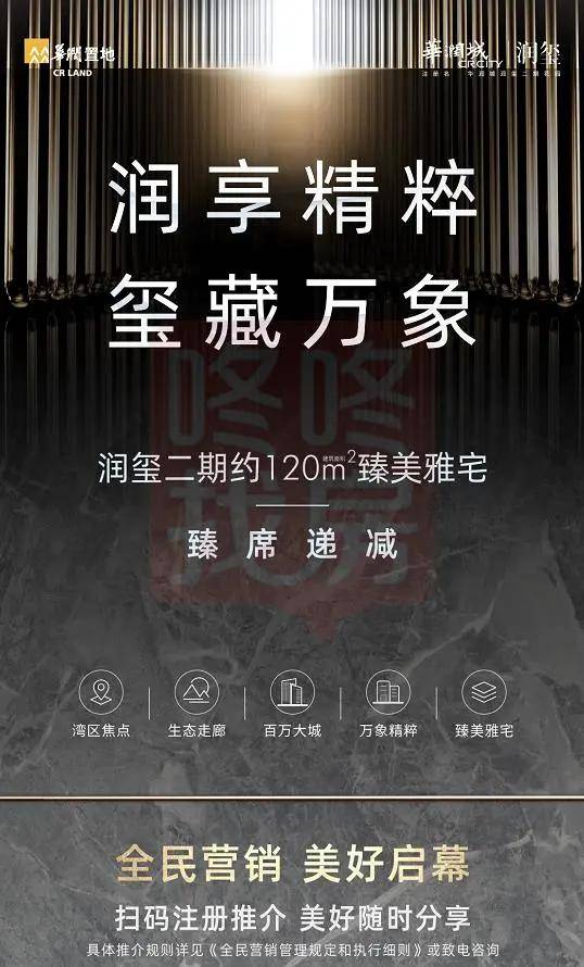 无需积分摇号直接认购华润城润玺2期刚改宜居户型来了