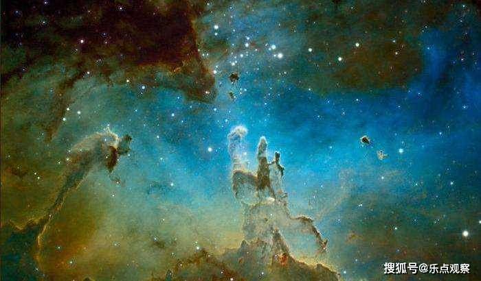 7000光年外的宇宙幽灵老鹰星云的创生之柱正在消散