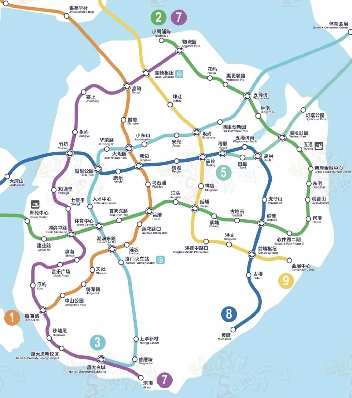厦门地铁5号线爆出新动态,新规划全线长42公里24个站_线路_信息_火车