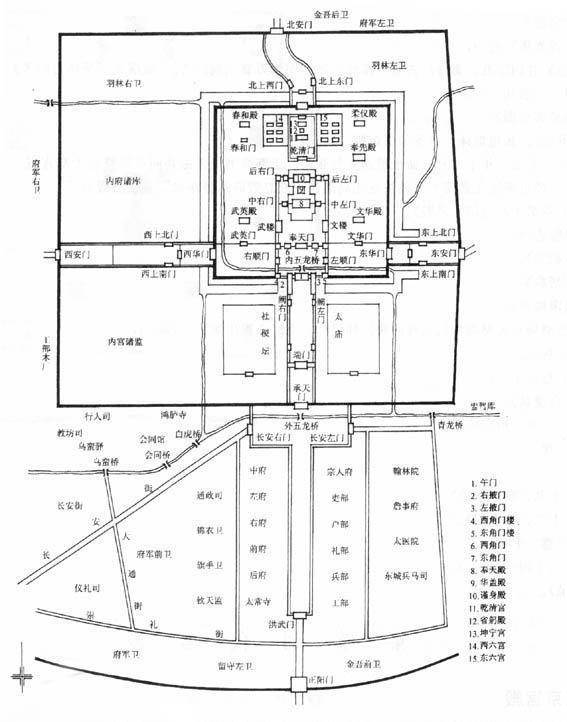 南京这座明朝故宫,为何最终沦落成废墟?_宫殿_明成祖朱棣_建筑