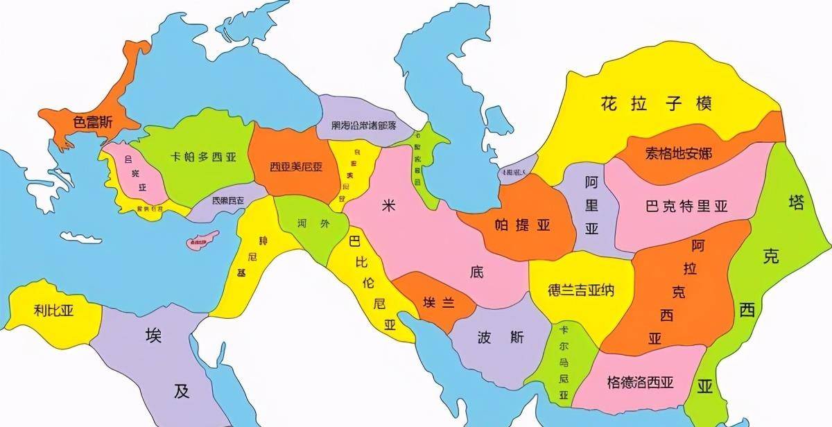 原创波斯帝国竟然不止一个历史上的三个波斯帝国古西亚简史18