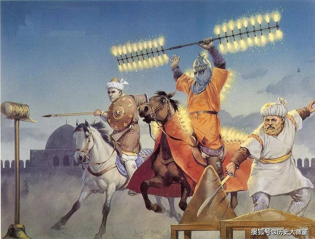 马穆鲁克骑兵全部是重骑兵,头戴精钢打造的头盔,身披锁子甲,马穆鲁克