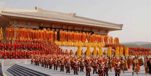 原创民族节日非物质文化遗产黄帝陵祭典和炎帝陵祭典