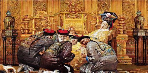 也因为宣统皇帝还小,所以外朝还是由摄政王载沣代理.
