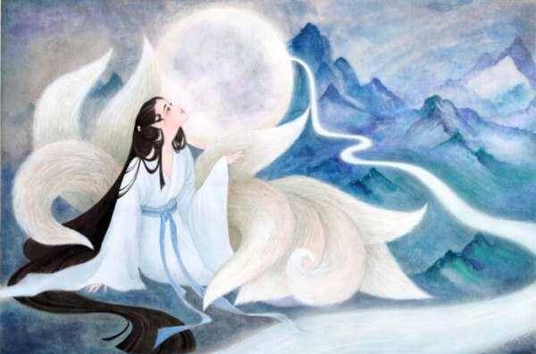比如,大禹的妻子涂山氏,就是一只九尾妖狐.
