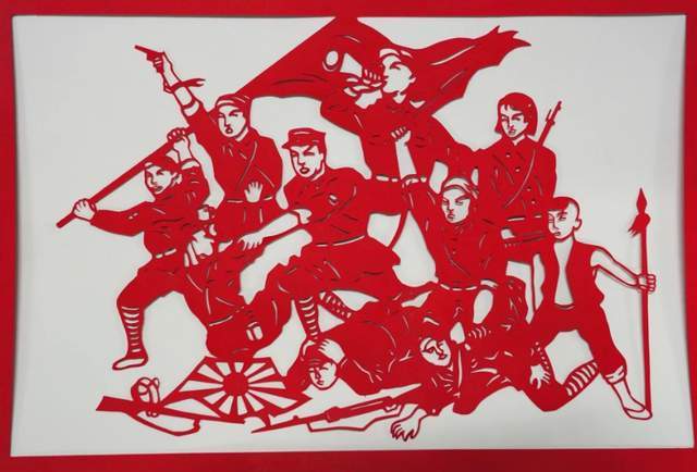 庆祝建团百年湖北美术学院隆重举办"青春·百年"红色版画作品展_创作