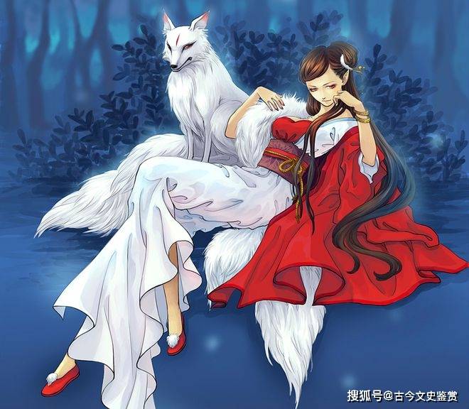 历史上最早的狐仙:九尾白狐嫁给禹后生下一子,成了夏朝开国君王_狐狸