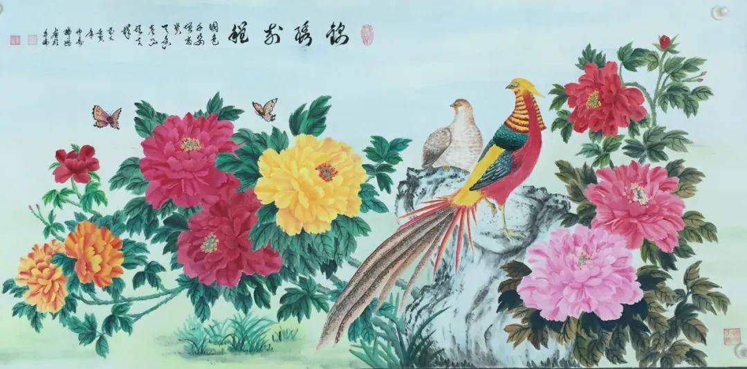 王瑞兴山水画大气磅礴花鸟画静谧安宁清透雅逸