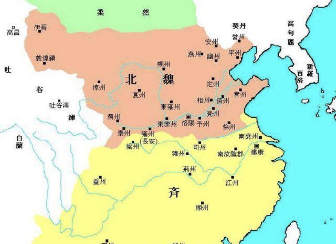 5分钟了解南北朝史刘裕拉开南朝序幕北魏拓跋焘统一北方