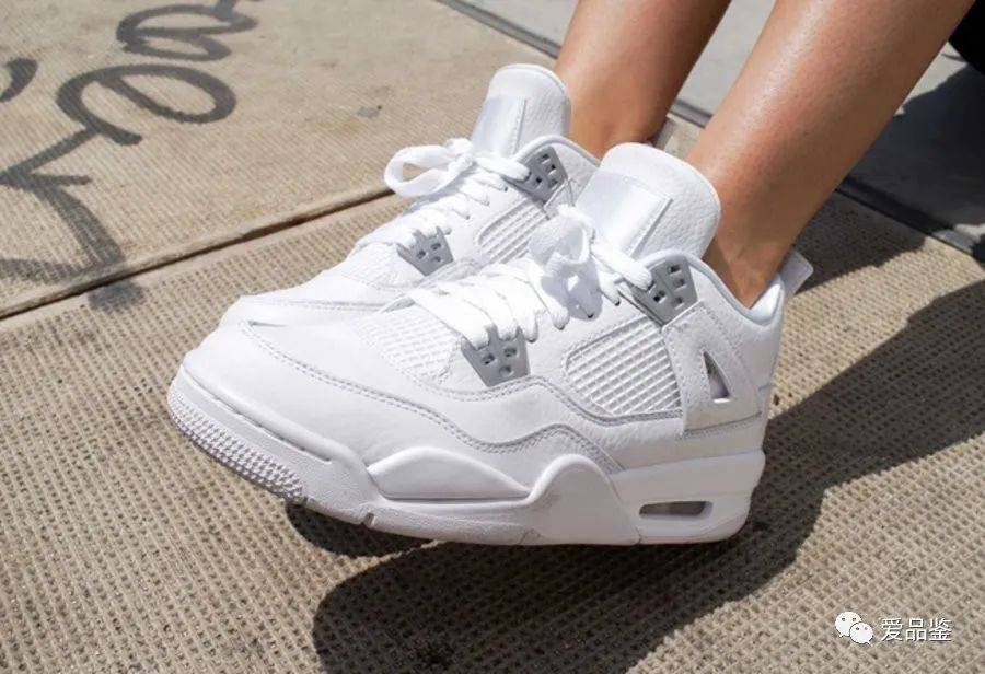 女神必备|air jordan 4 pure money aj4 白猫 白银 纯白408452-308497